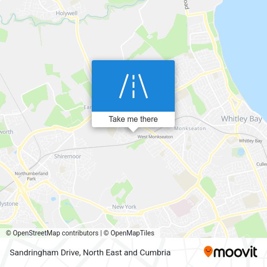 Sandringham Drive map