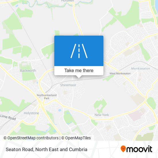 Seaton Road map