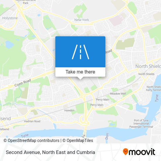 Second Avenue map