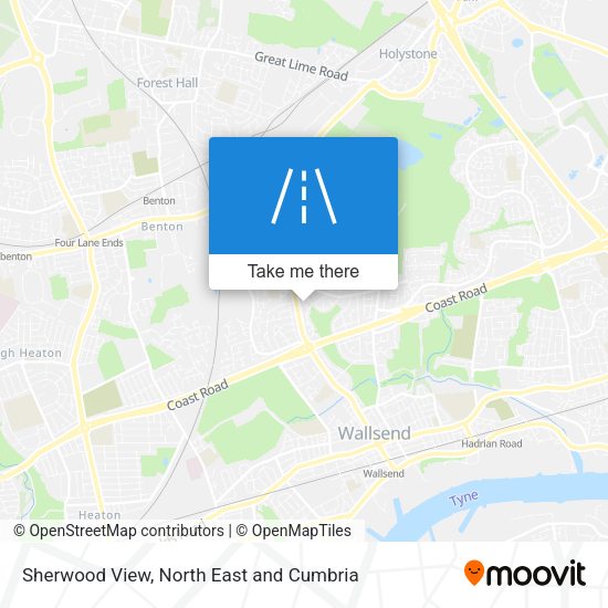 Sherwood View map