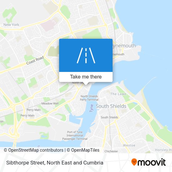 Sibthorpe Street map