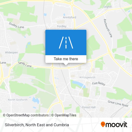 Silverbirch map