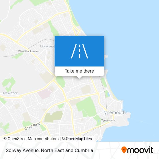 Solway Avenue map