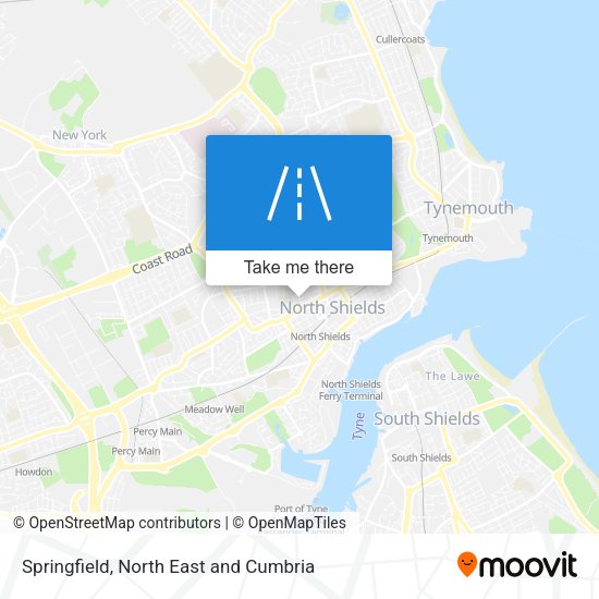 Springfield map