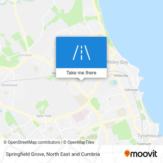 Springfield Grove map