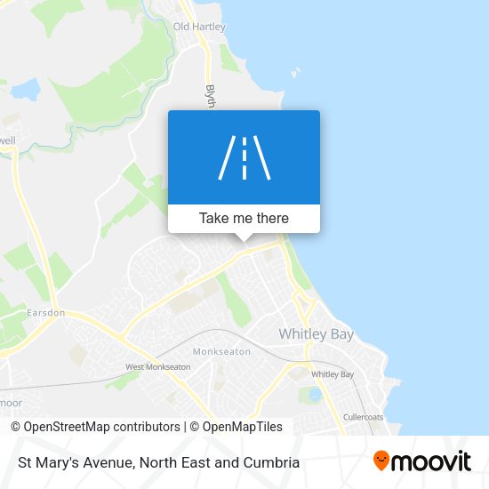 St Mary's Avenue map