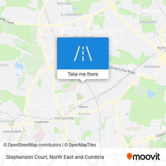 Stephenson Court map