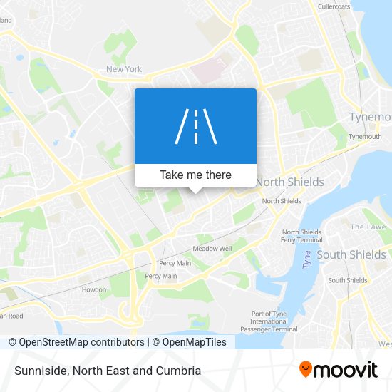 Sunniside map