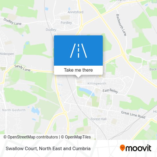 Swallow Court map