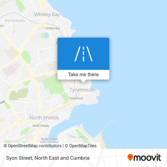 Syon Street map