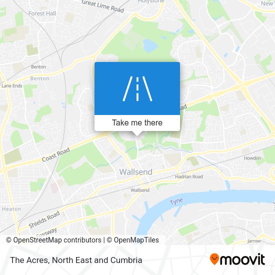 The Acres map