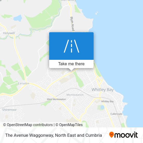 The Avenue Waggonway map