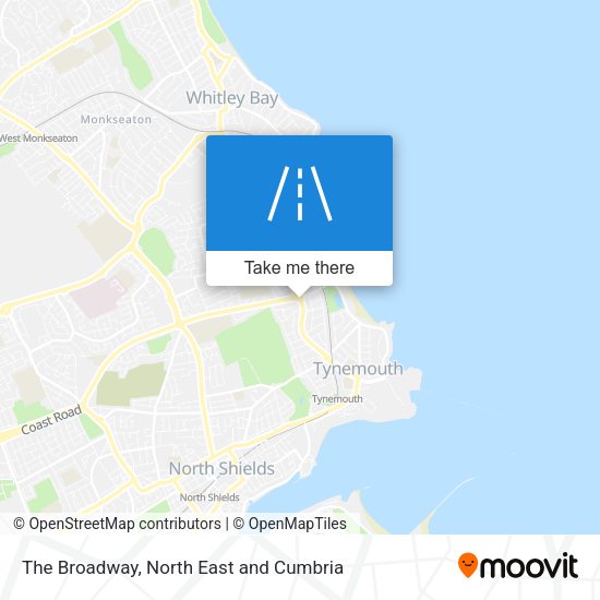 The Broadway map