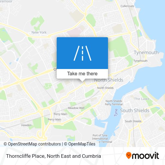 Thorncliffe Place map