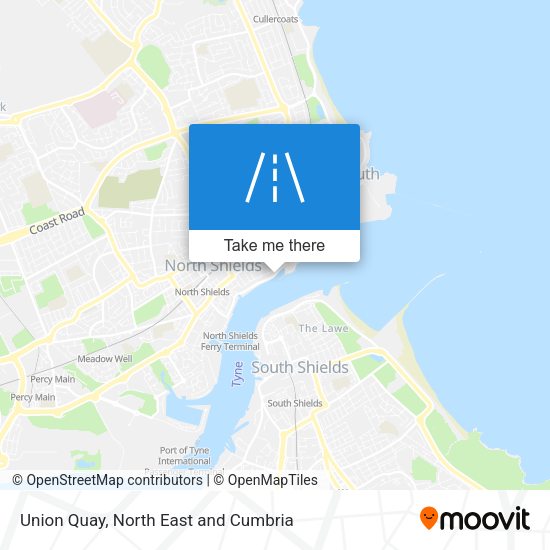 Union Quay map