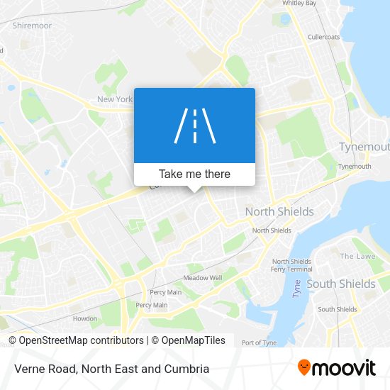 Verne Road map