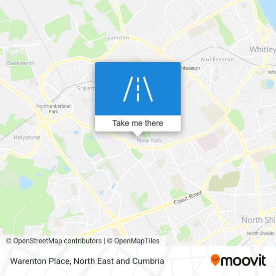 Warenton Place map