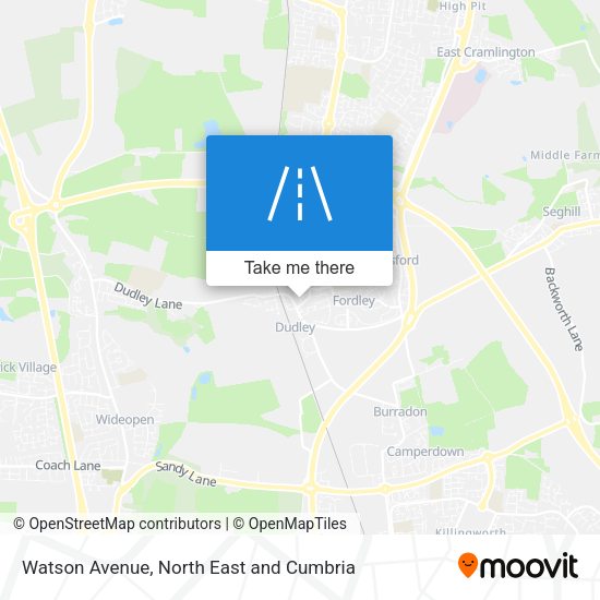 Watson Avenue map