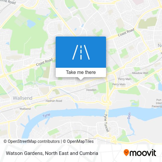 Watson Gardens map