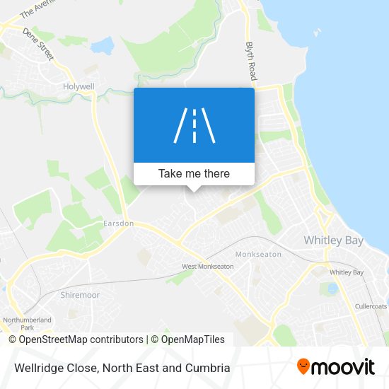 Wellridge Close map