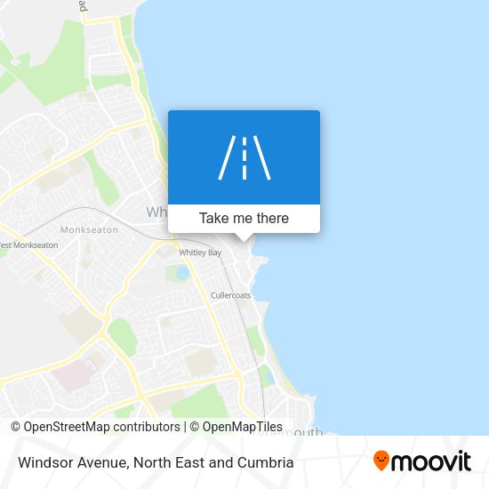 Windsor Avenue map