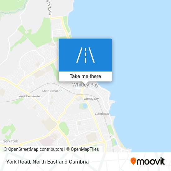 York Road map