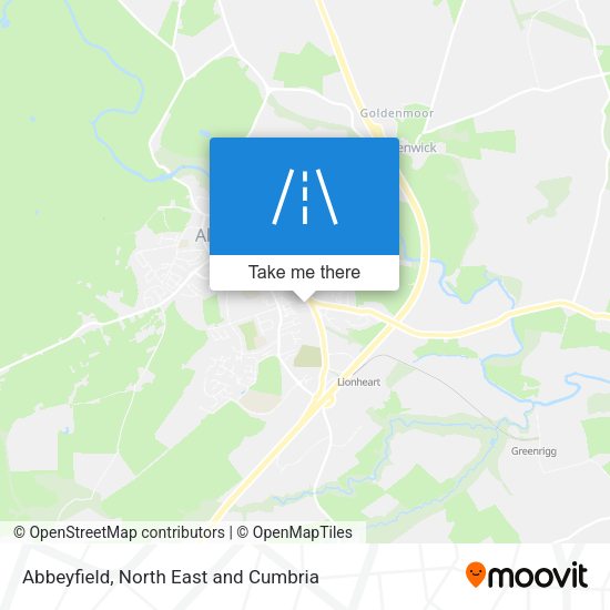 Abbeyfield map