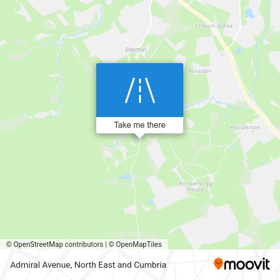 Admiral Avenue map