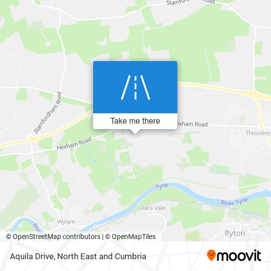 Aquila Drive map