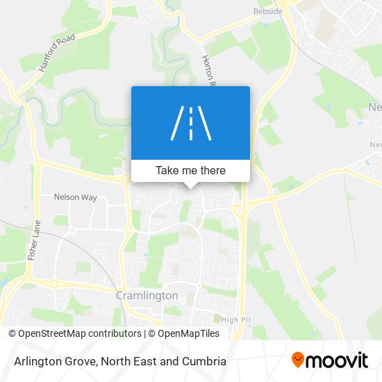 Arlington Grove map