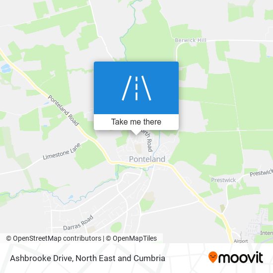 Ashbrooke Drive map