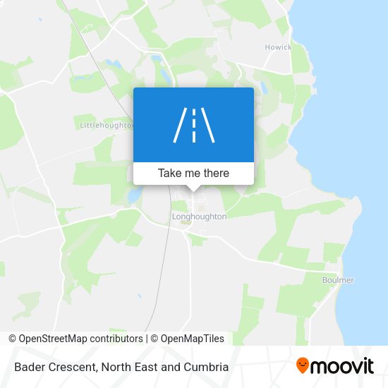 Bader Crescent map
