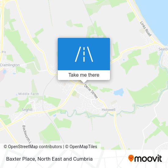 Baxter Place map