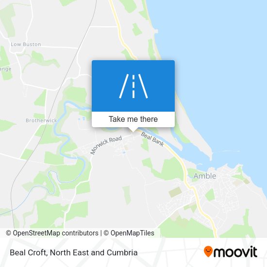 Beal Croft map