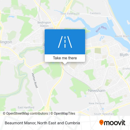 Beaumont Manor map