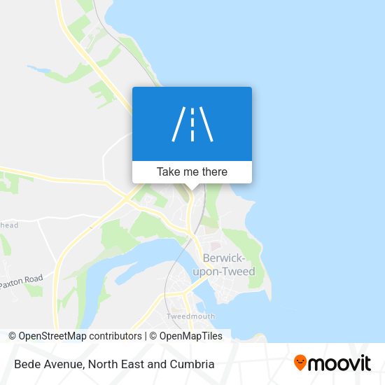 Bede Avenue map