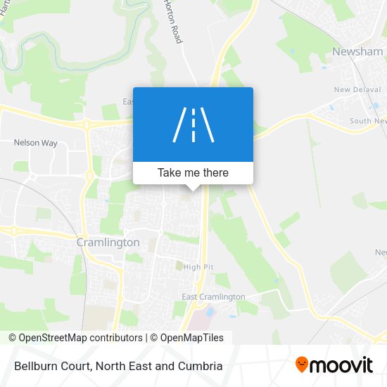 Bellburn Court map