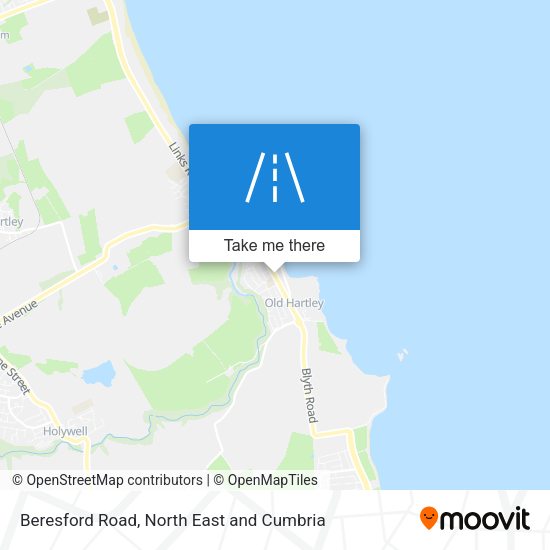 Beresford Road map