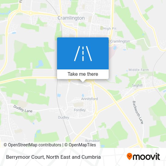 Berrymoor Court map