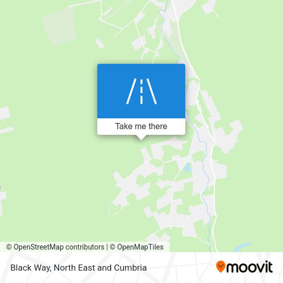 Black Way map