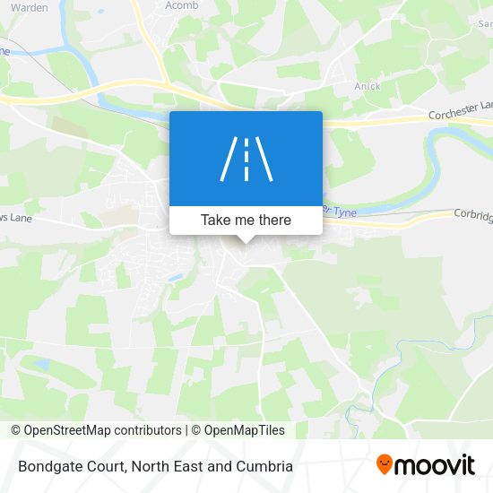 Bondgate Court map