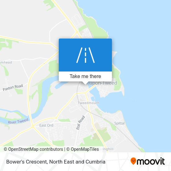 Bower's Crescent map