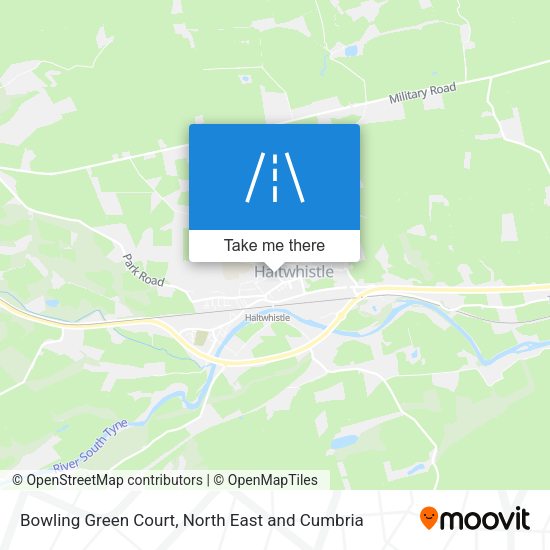 Bowling Green Court map