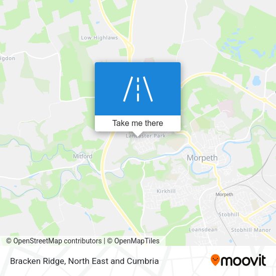 Bracken Ridge map