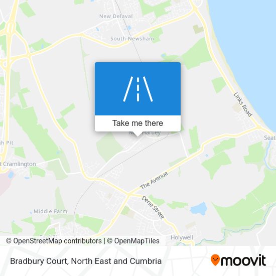Bradbury Court map