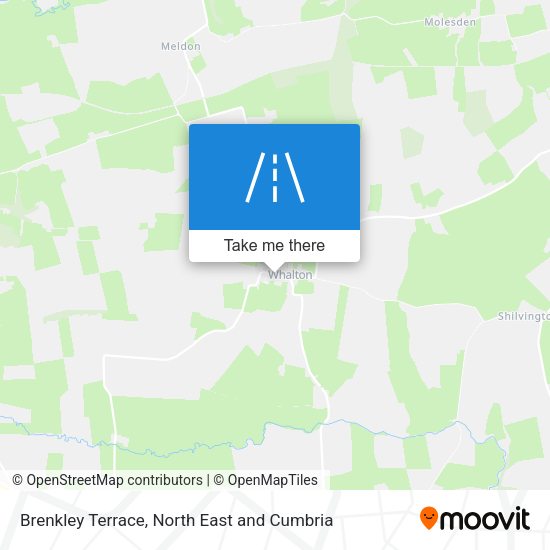 Brenkley Terrace map