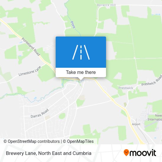 Brewery Lane map