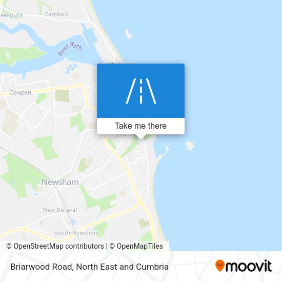 Briarwood Road map
