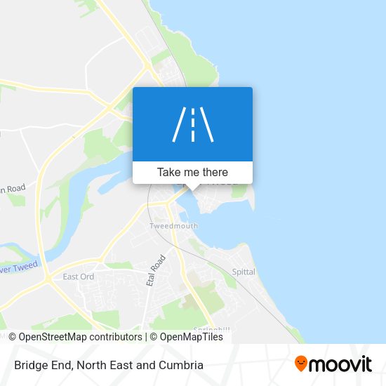Bridge End map