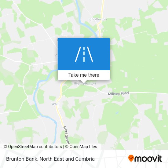 Brunton Bank map